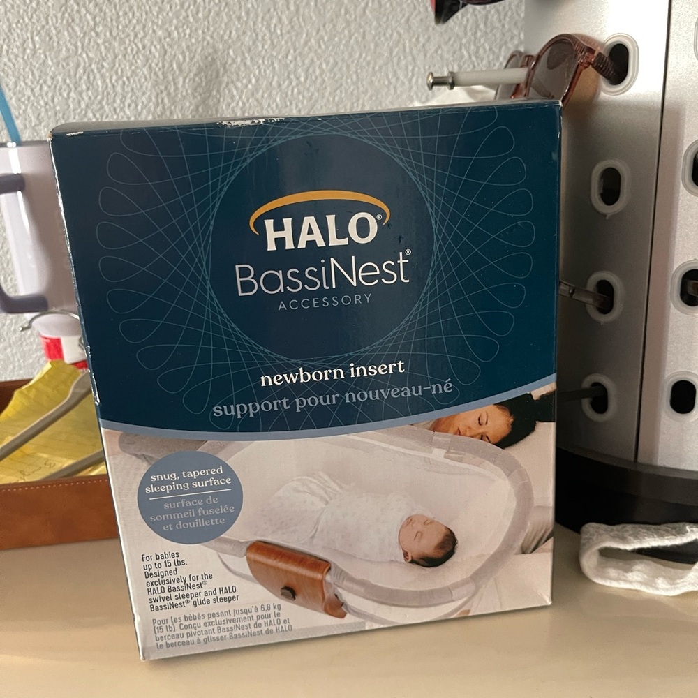 Halo BassiNest Newborn Insert - White